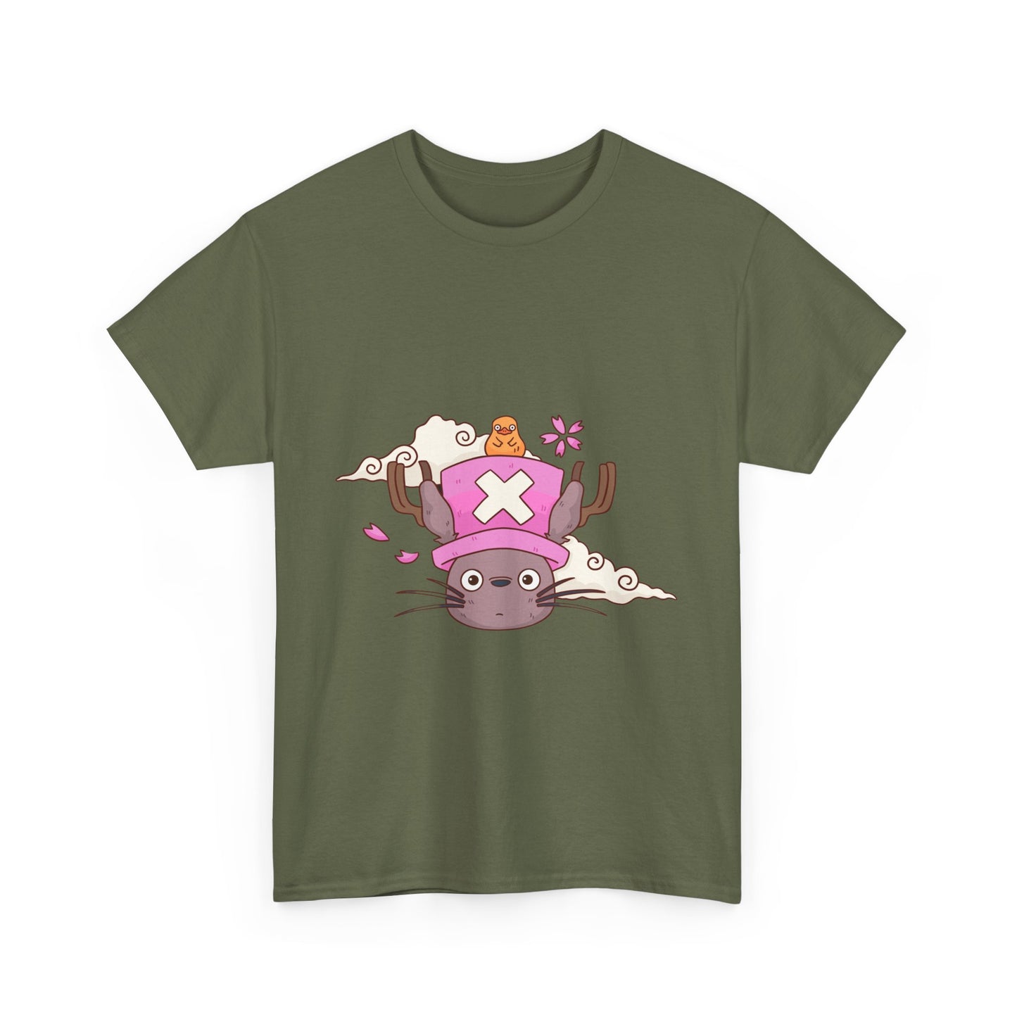 Totoro Anime T-Shirt 100% Cotton | Studio Ghibli Graphic Tee