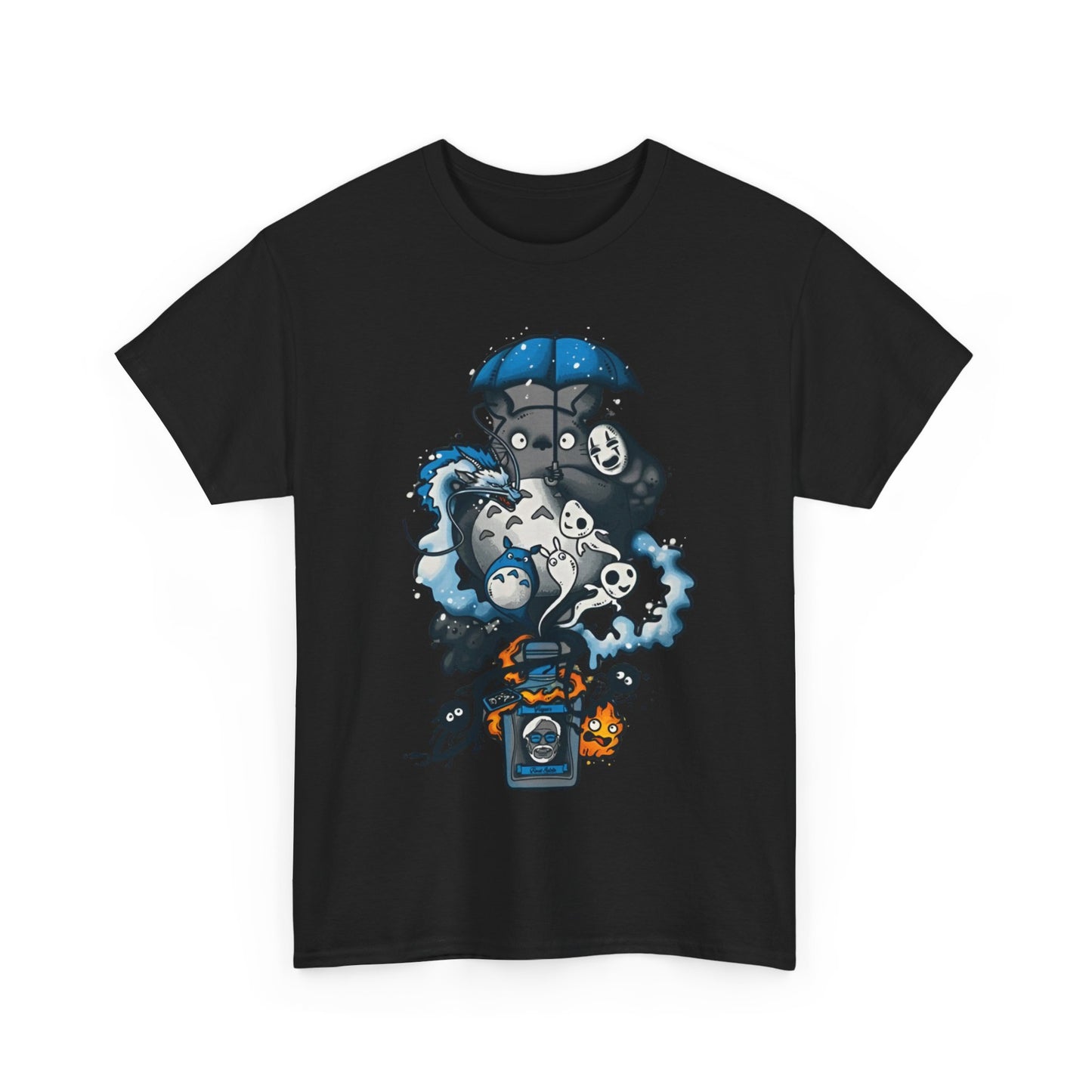 Totoro Magic Ghibli T-Shirt – 100% Cotton Studio Ghibli Tee