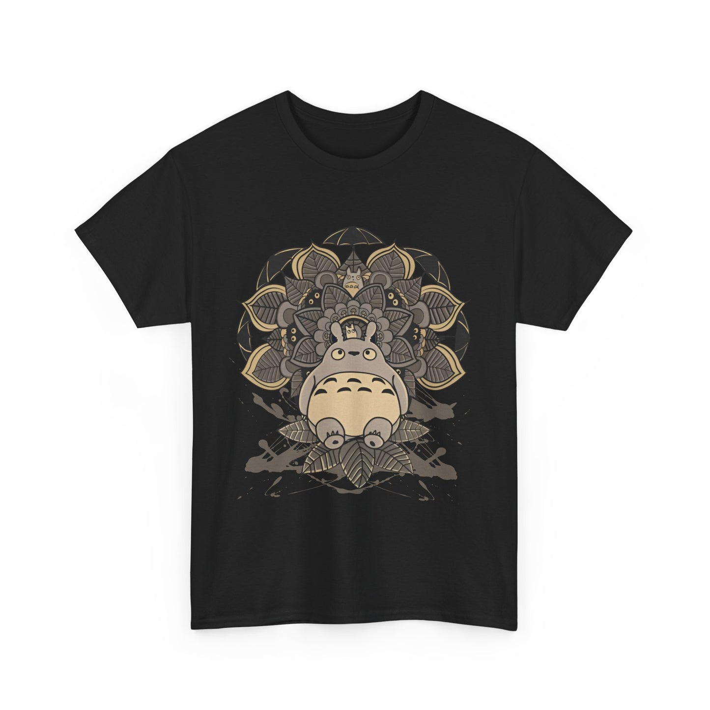 My Neighbor Totoro Art T-Shirt 100% Cotton Studio Ghibli Anime Tee