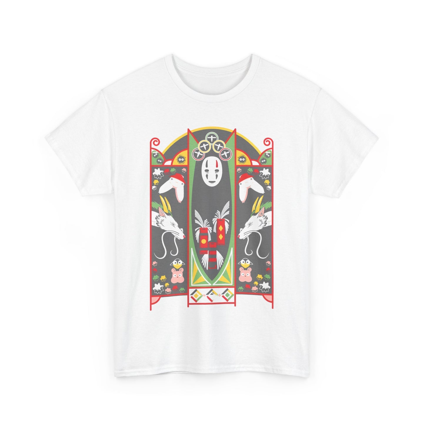Spirited Away No Face T-Shirt | 100% Cotton Studio Ghibli Anime Tee