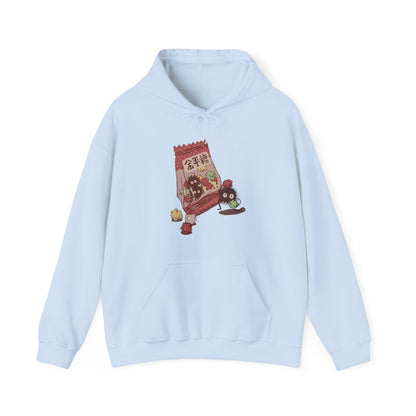 Soot Sprites Candy Hoodie – 100% Cotton Studio Ghibli Anime Hoodie for Fans