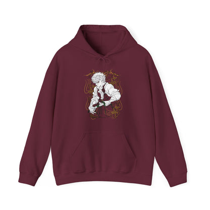 Sanemi Shinazugawa Demon Slayer Hoodie – 100% Cotton Anime Streetwear for Kimetsu no Yaiba Fans