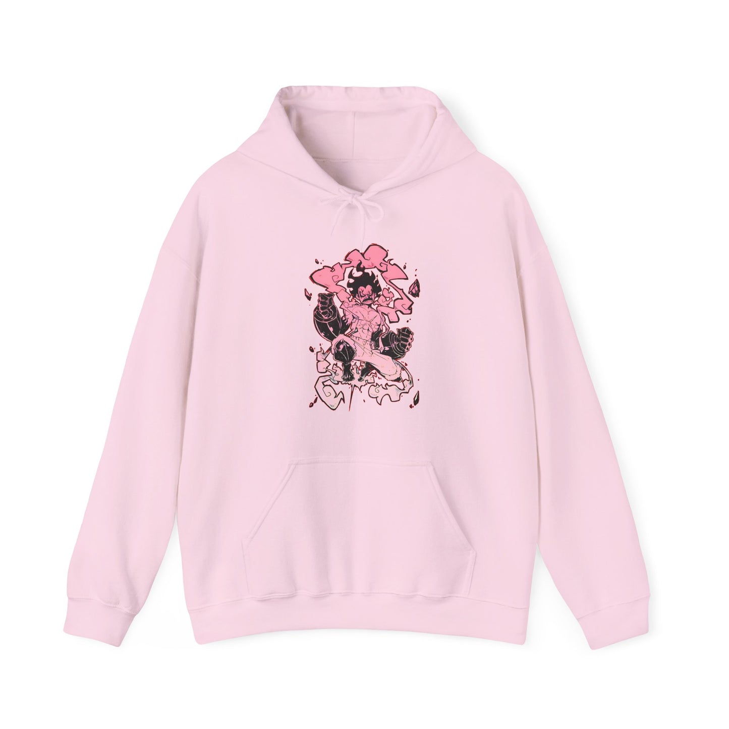 Luffy Gear Fourth Snakeman Hoodie – 100% Cotton One Piece Anime Hoodie