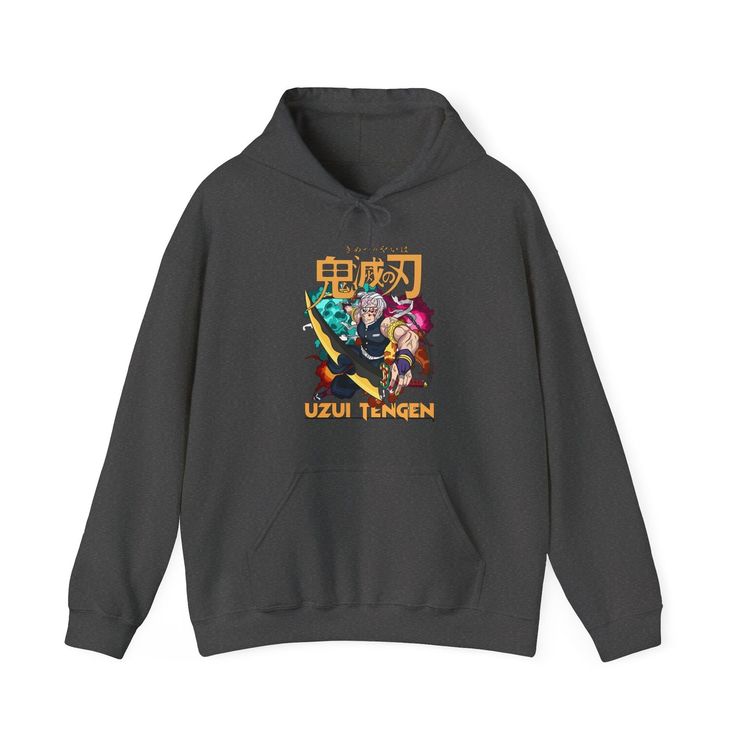 Uzui Tengen Demon Slayer Hoodie – 100% Cotton Anime Pullover for Kimetsu no Yaiba Fans