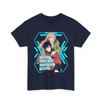 Yamada-kun at Lv999 T-Shirt – 100% Cotton Anime Tee for Romance Gamer Fans