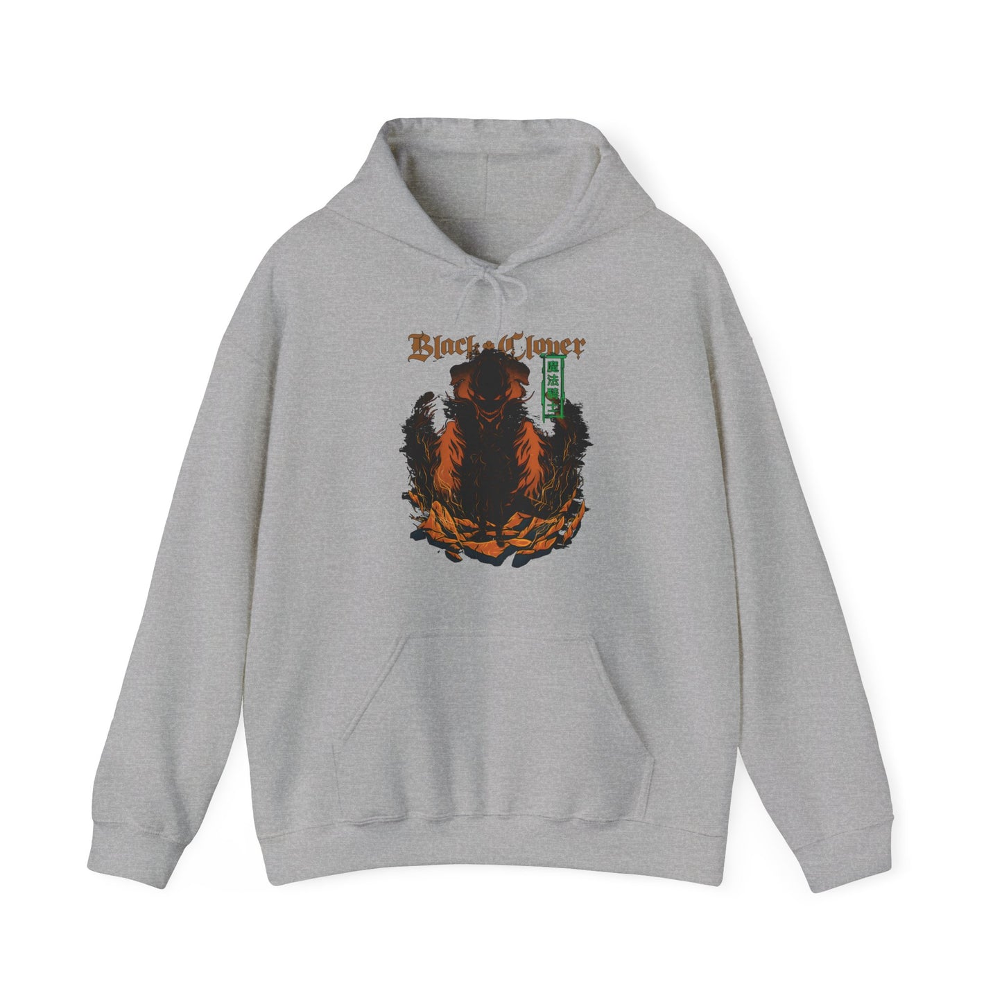 Black Clover Mythology Hoodie – 100% Cotton Anime Hoodie for Magic and Fantasy Lovers