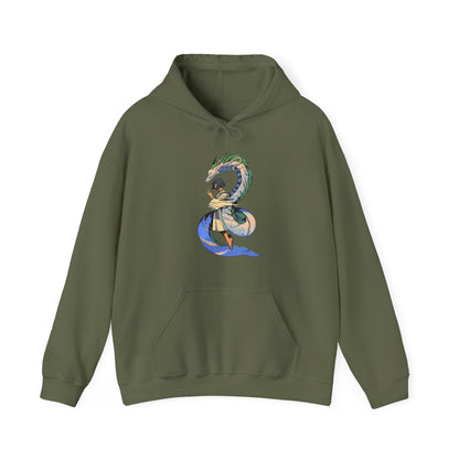 Haku Spirited Away Hoodie – 100% Cotton Studio Ghibli Anime Hoodie for Fans
