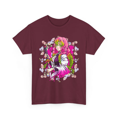 Mitsuri Kanroji Love Hashira T-Shirt | 100% Cotton Demon Slayer Anime Tee