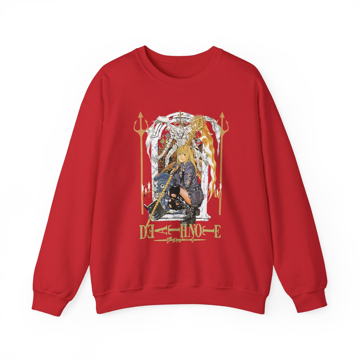 Misa Amane Death Note Sweatshirt – 100% Cotton Anime Pullover for Gothic & Otaku Style