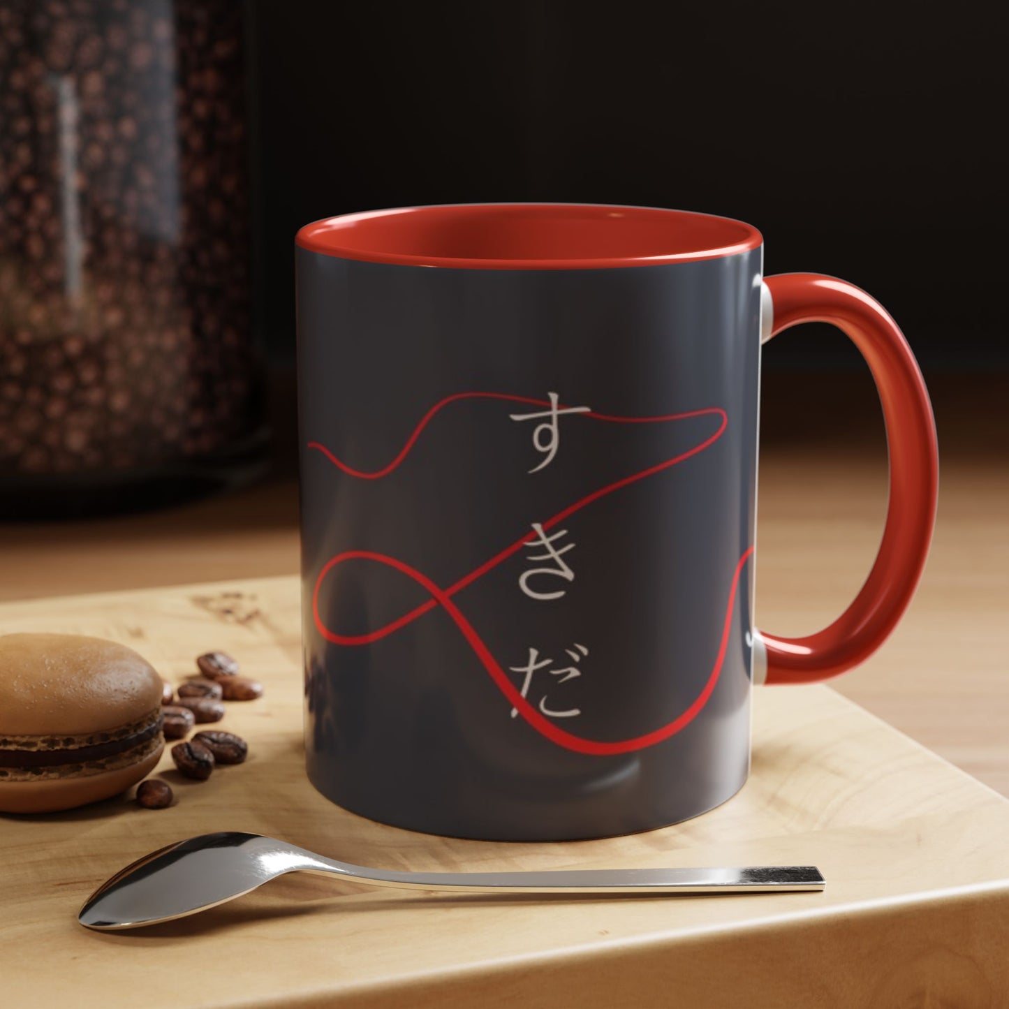 Your Name Accent Mug – Kimi no Na wa Color Handle Cup 11oz & 15oz – Romantic Anime Sky Scene Gift