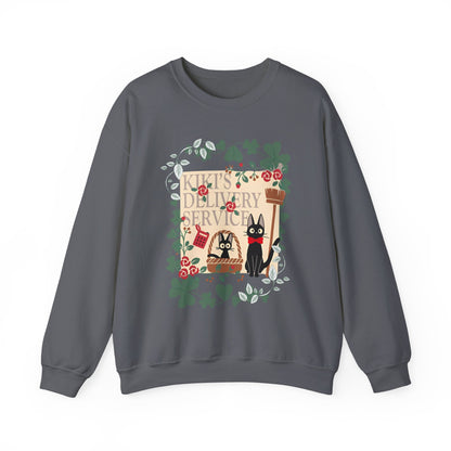 Kiki’s Delivery Service Sweatshirt – 100% Cotton Studio Ghibli Pullover for Anime Fans