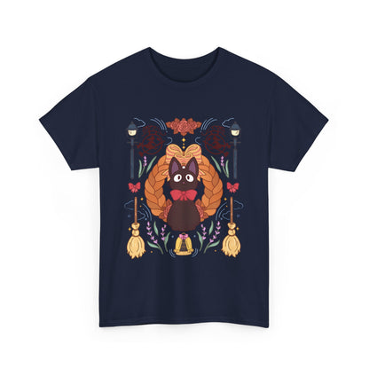Jiji Collage T-Shirt – 100% Cotton Studio Ghibli Cat Tee
