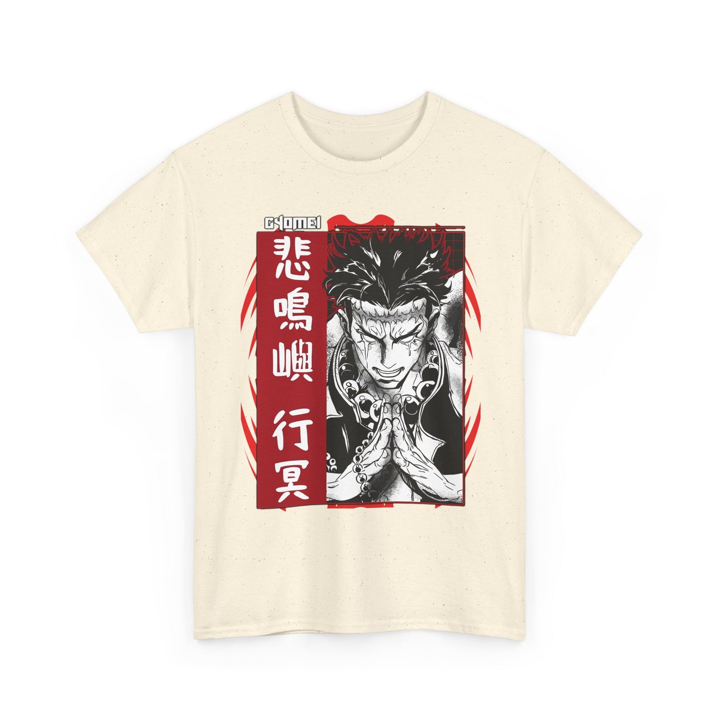 Gyomei Himejima Stone Hashira T-Shirt | 100% Cotton Demon Slayer Tee