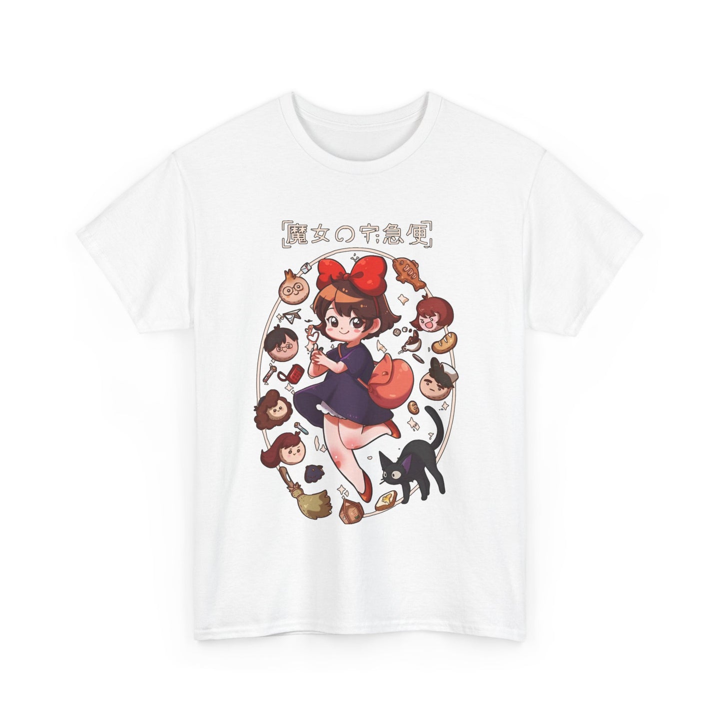 Mononoke Princess Shirt – Ghibli Forest Spirits Cotton Tee