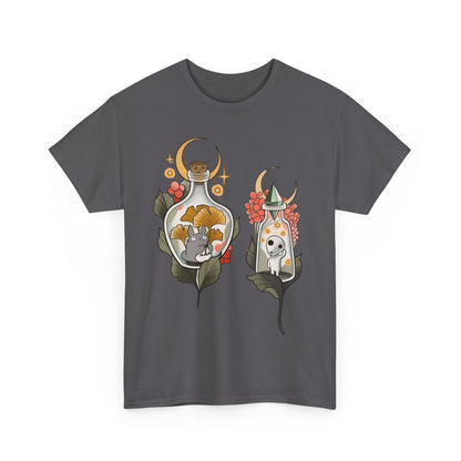 Ghibli Totoro Kodama Funny T-Shirt | 100% Cotton Studio Ghibli Anime Tee