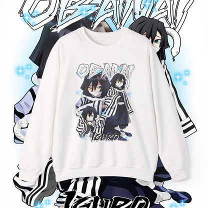 Iguro Obanai Hashira Cotton Sweatshirt | Anime Demon Slayer Pullover