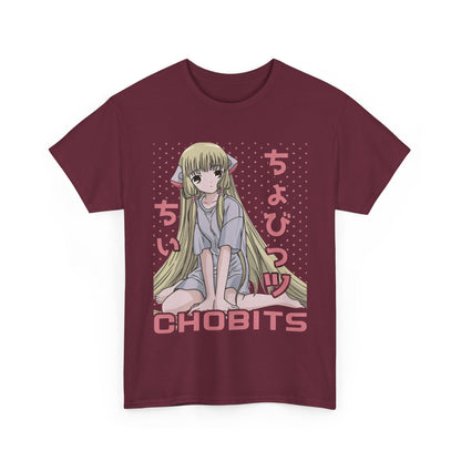 Chii and Freya Chobits T-Shirt – 100% Cotton Anime Shirt Featuring CLAMP’s Iconic Persocoms