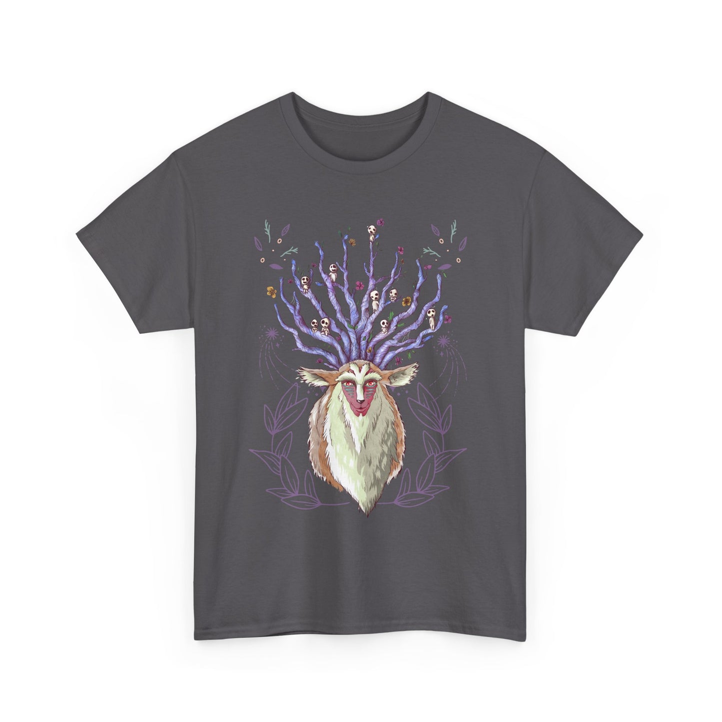 Forest Spirit T-Shirt – 100% Cotton Princess Mononoke Shirt | Studio Ghibli Forest God Tee