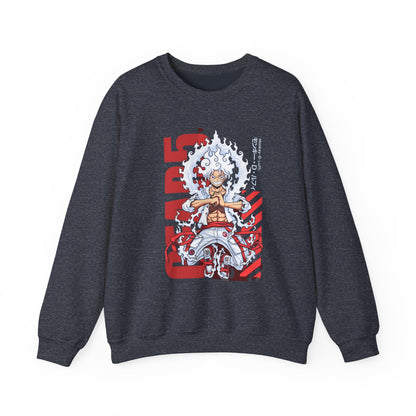 Monkey D. Luffy One Piece Sweatshirt – 100% Cotton Anime Pullover for True Fans