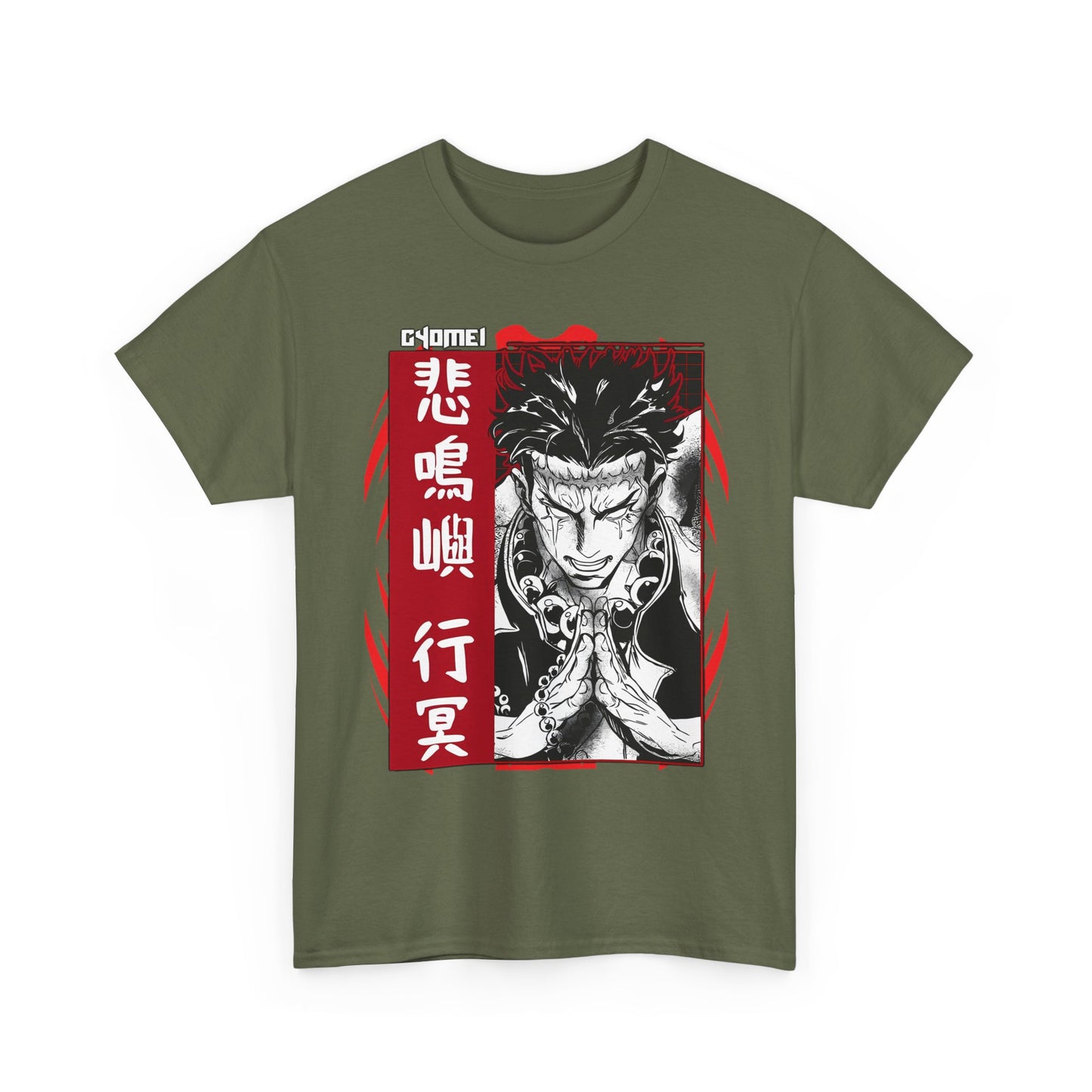 Gyomei Himejima Stone Hashira T-Shirt | 100% Cotton Demon Slayer Tee