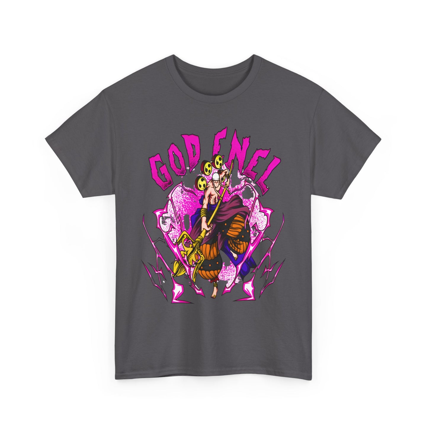 God Enel One Piece T-Shirt – 100% Cotton Anime Tee Featuring Skypiea's Thunder God