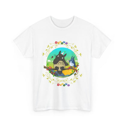 My Neighbor Totoro T-Shirt 100% Cotton Studio Ghibli Anime Tee