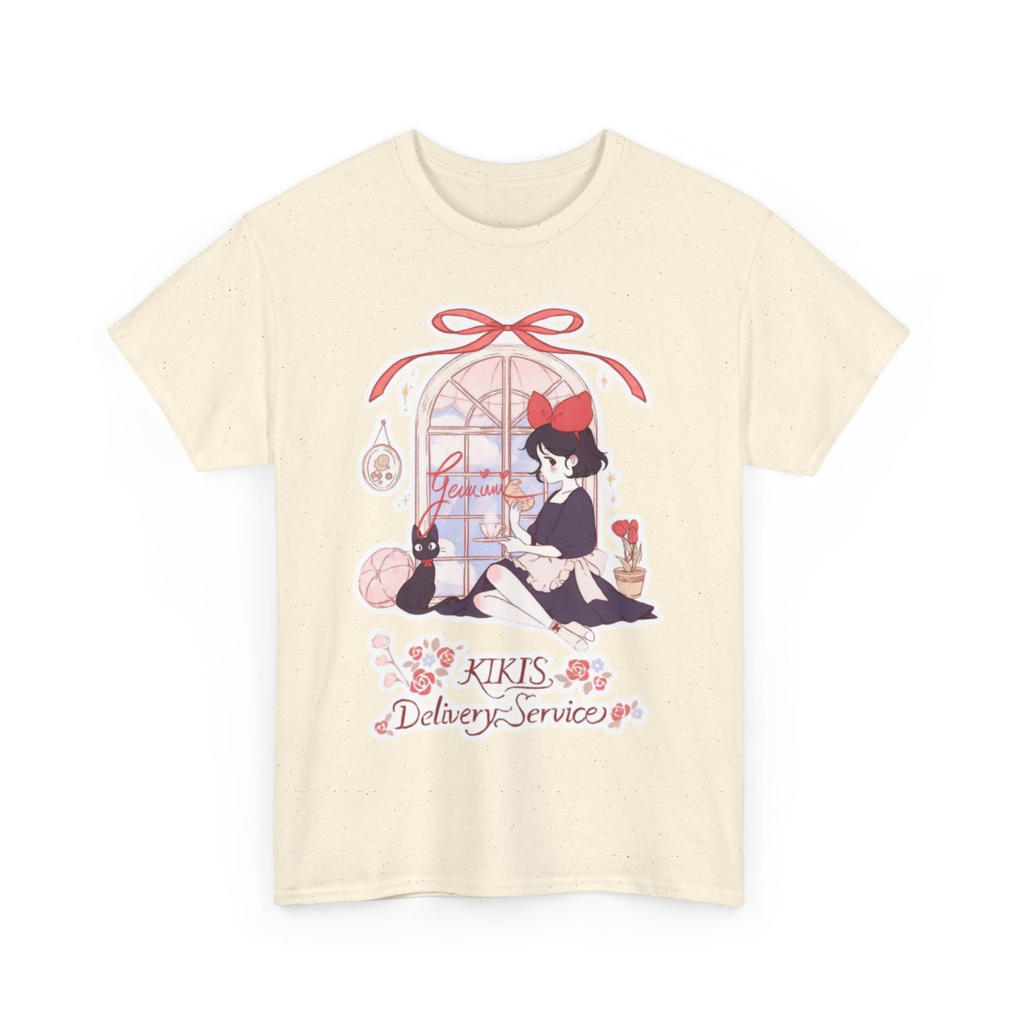 Kiki’s Delivery Service T-Shirt – 100% Cotton Ghibli Anime Tee