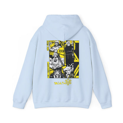 Trafalgar Law One Piece Hoodie with Back Print – 100% Cotton Anime Hoodie