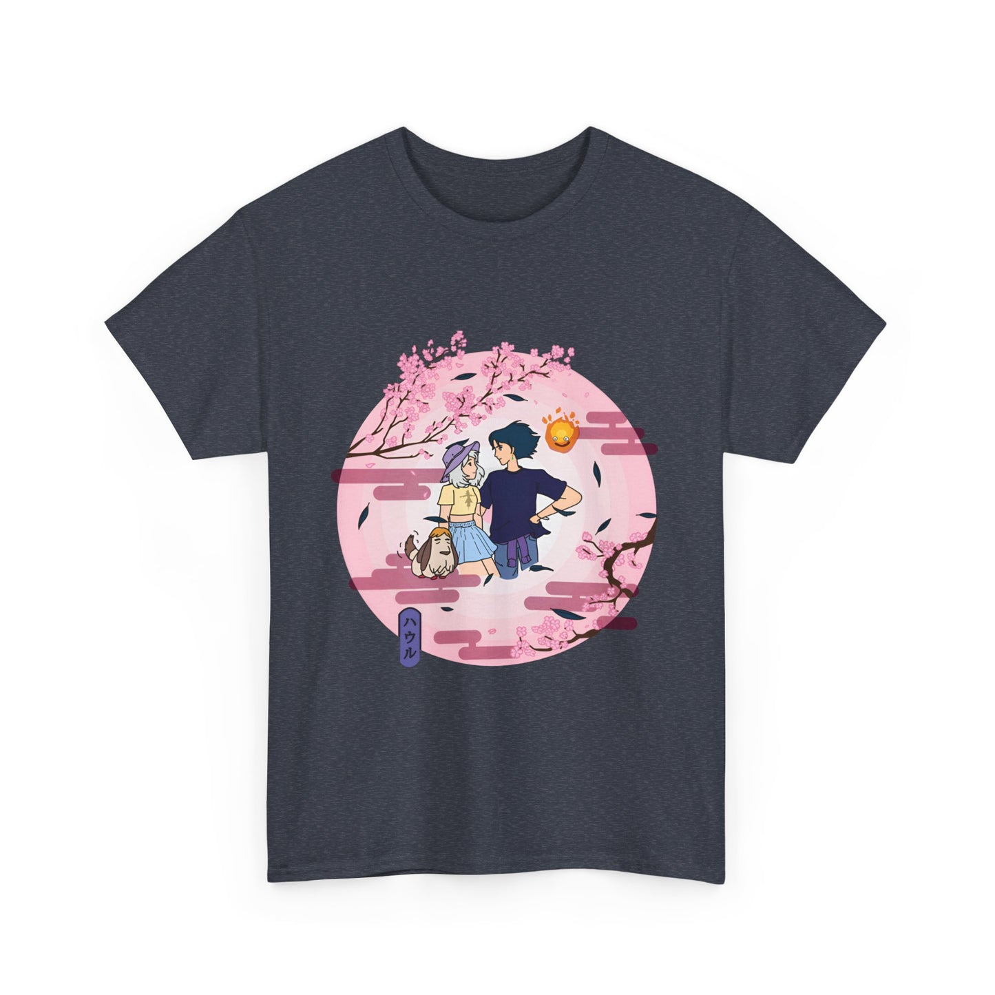 Howl’s Moving Castle T-Shirt 100% Cotton | Studio Ghibli Anime Tee