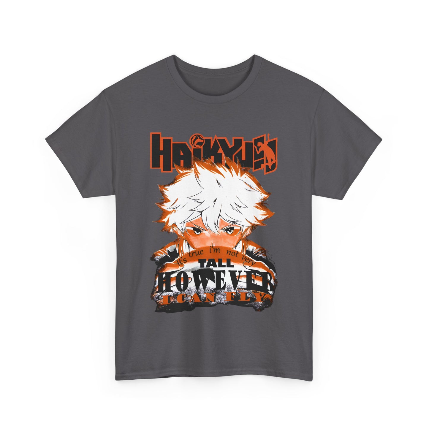 Haikyuu Anime T-Shirt – 100% Cotton Volleyball Team Shirt for Anime Fans