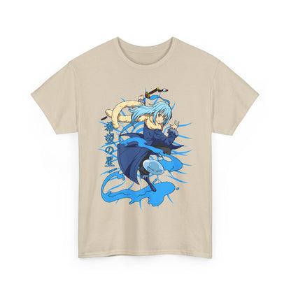 Rimuru Tempest T-Shirt – 100% Cotton Anime Tee from That Time I Got Reincarnated as a Slime