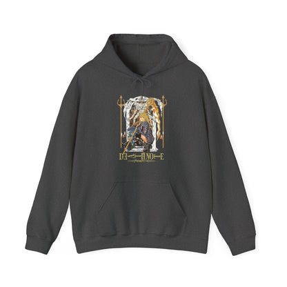 Misa Amane Death Note Hoodie – 100% Cotton Anime Pullover for Gothic Otaku Fans