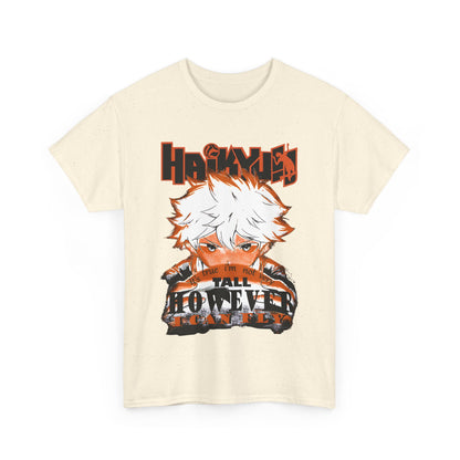 Haikyuu Anime T-Shirt – 100% Cotton Volleyball Team Shirt for Anime Fans