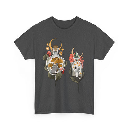 Ghibli Totoro Kodama Funny T-Shirt | 100% Cotton Studio Ghibli Anime Tee