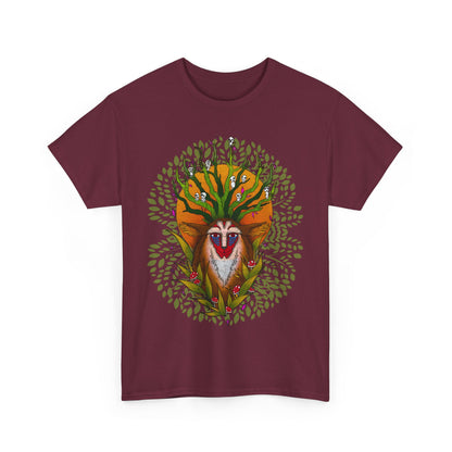 Forest Spirit Ghibli T-Shirt – 100% Cotton Princess Mononoke Anime Tee