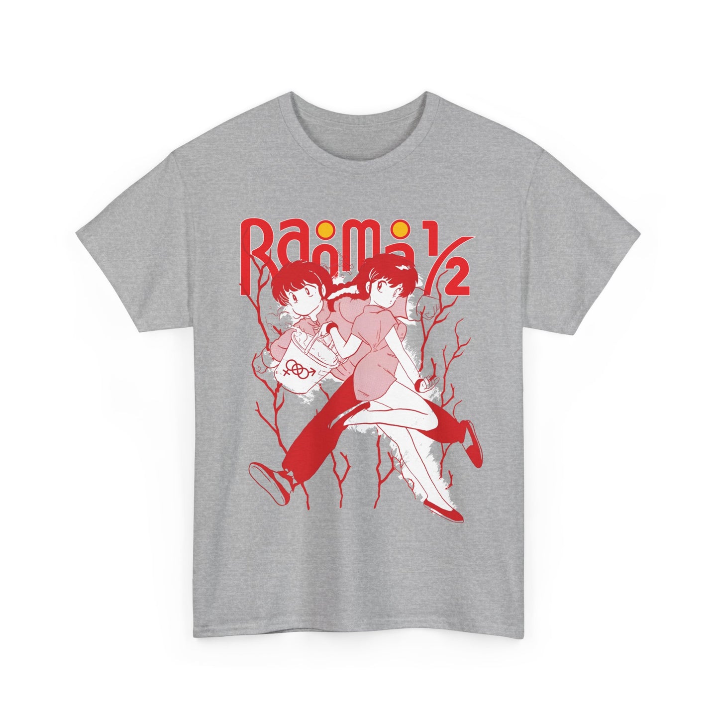 Ranma ½ Funny T-Shirt – 100% Cotton Classic Anime Tee with Hilarious Ranma Design