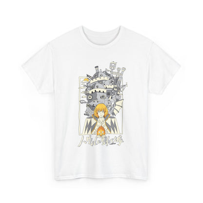Howl’s Moving Castle Portrait T-Shirt | Studio Ghibli Anime Cotton Tee