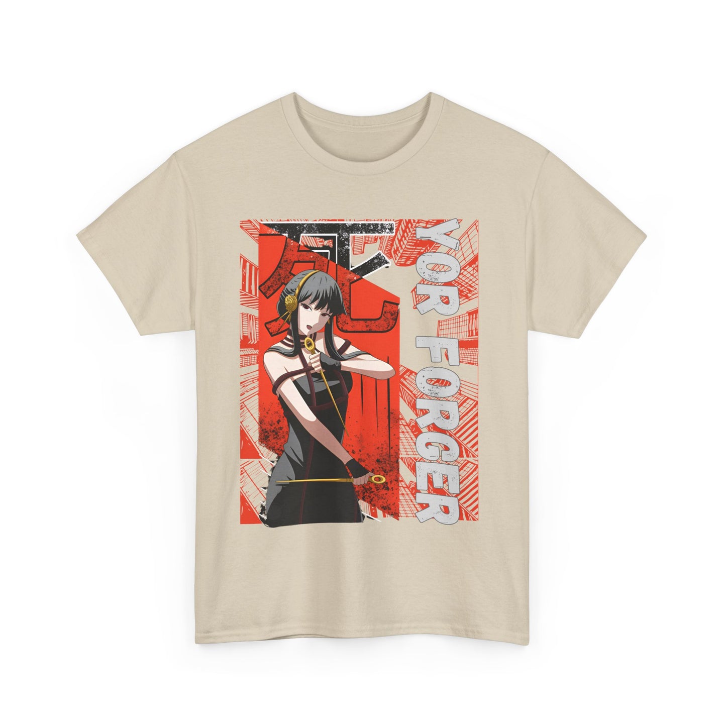 Yor Forger T-Shirt – 100% Cotton Spy x Family Anime Tee for Fans