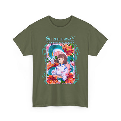 Haku Ghibli Art T-Shirt | 100% Cotton Spirited Away Dragon Anime Tee