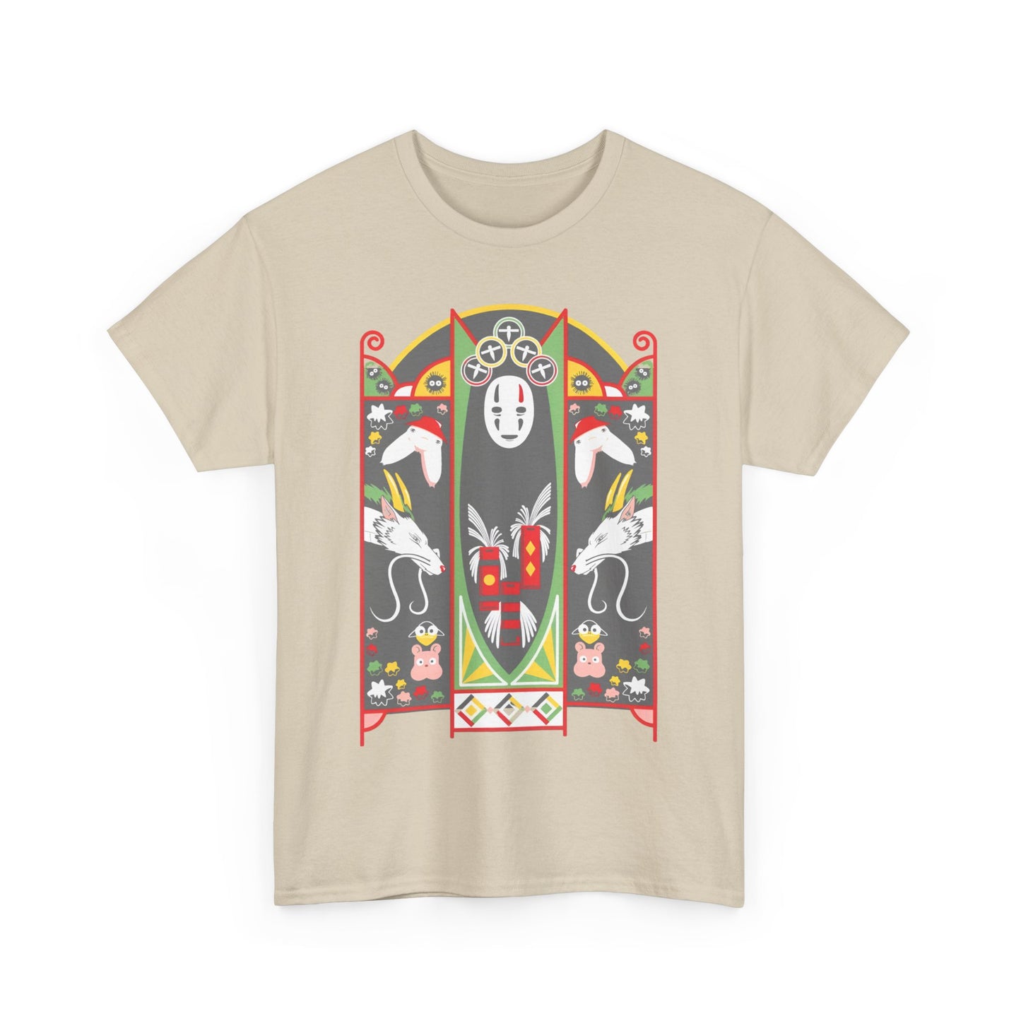 Spirited Away No Face T-Shirt | 100% Cotton Studio Ghibli Anime Tee
