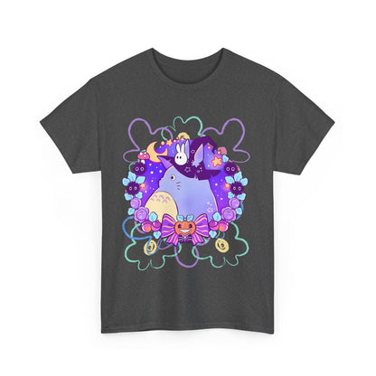 Totoro Mage T-Shirt – 100% Cotton Fantasy Ghibli Anime Tee