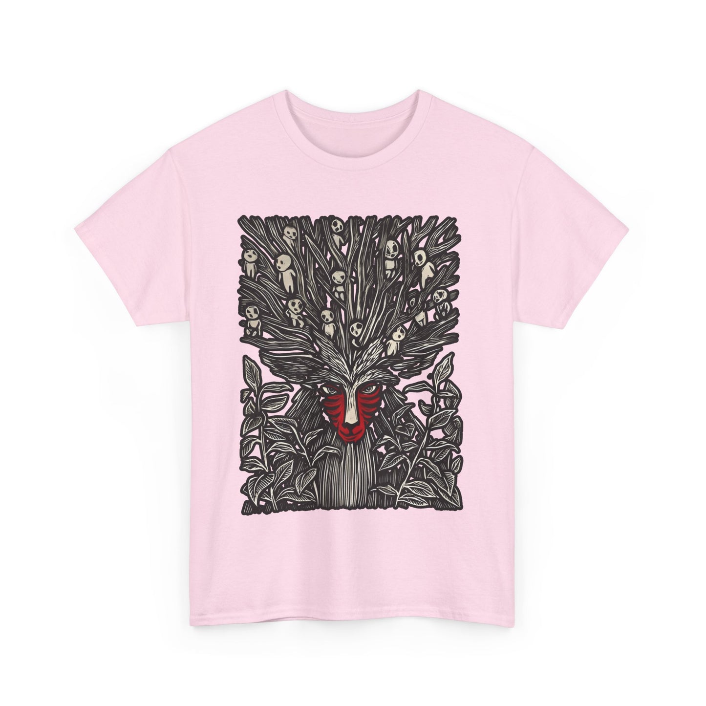 Forest Spirit Studio Ghibli T-Shirt – 100% Cotton Anime Tee for Ghibli Fans