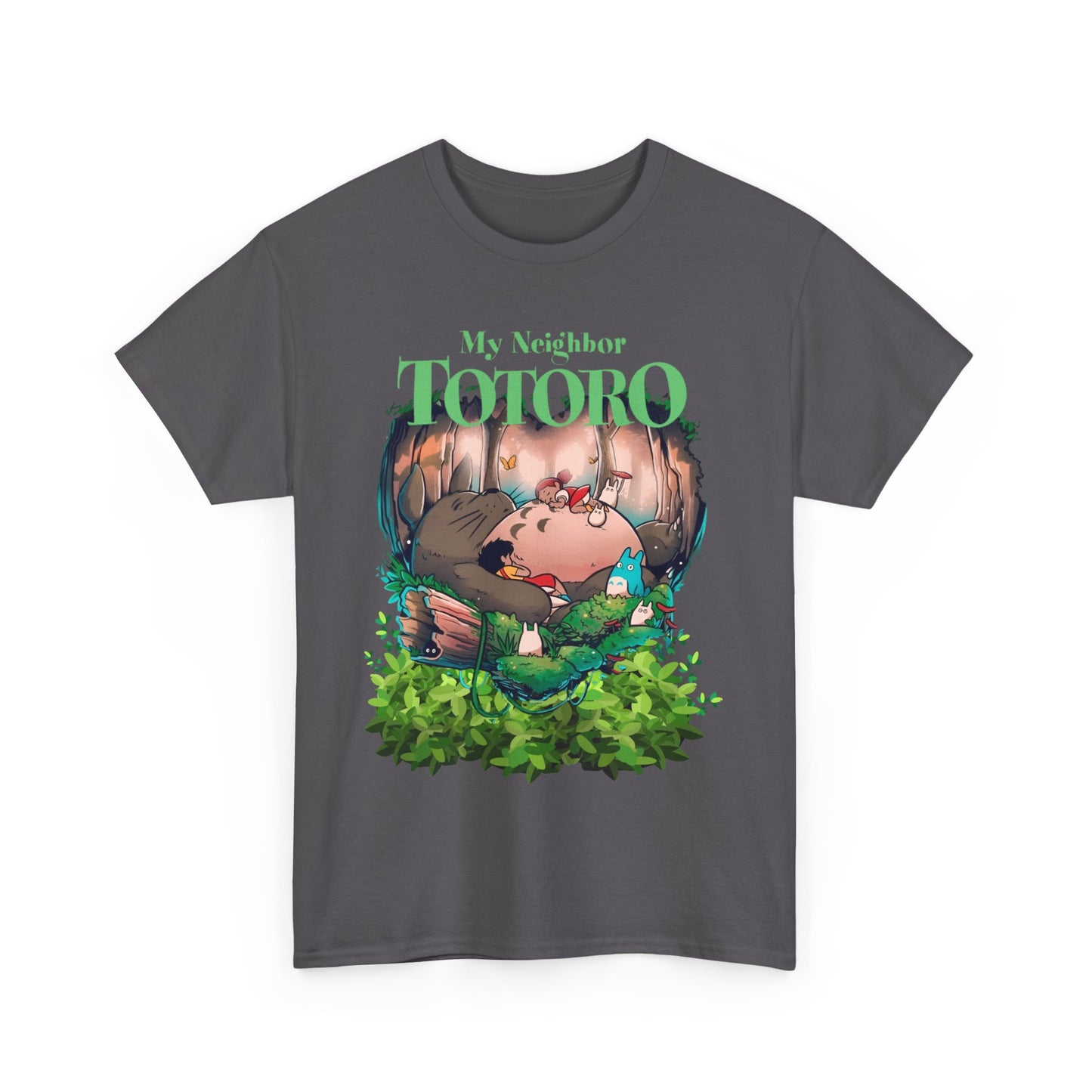 My Neighbor Totoro Dream T-Shirt – 100% Cotton Anime Graphic Tee for Studio Ghibli Fans