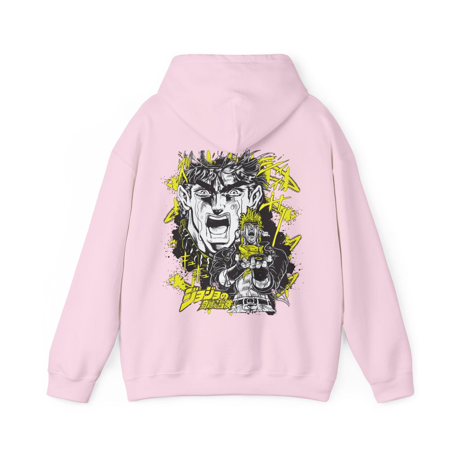 Joestar Back Print Hoodie – 100% Cotton JoJo’s Bizarre Adventure Anime Streetwear
