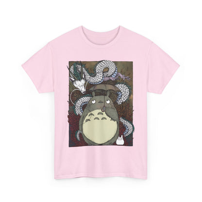 Totoro Haku Dragon T-Shirt | 100% Cotton Studio Ghibli Anime Tee