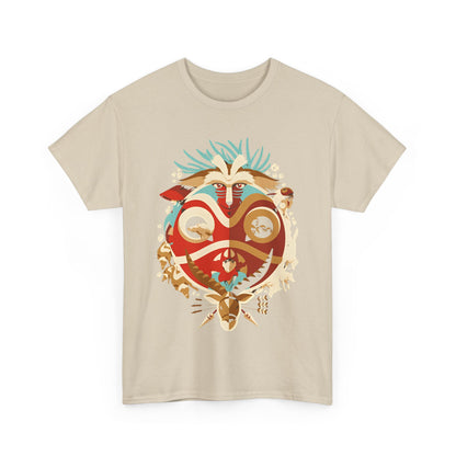 Princess Mononoke Art T-Shirt – 100% Cotton Studio Ghibli Tee