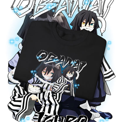 Iguro Obanai Hashira Cotton Sweatshirt | Anime Demon Slayer Pullover