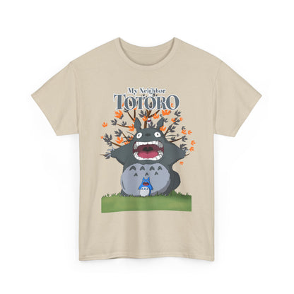 My Neighbor Totoro Scream T-Shirt 100% Cotton Studio Ghibli Tee