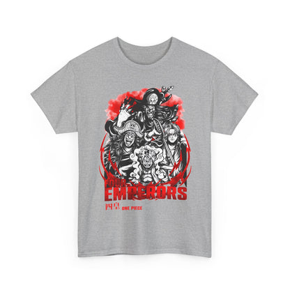 Four Emperors One Piece T-Shirt – 100% Cotton Anime Shirt Featuring Yonko Legends