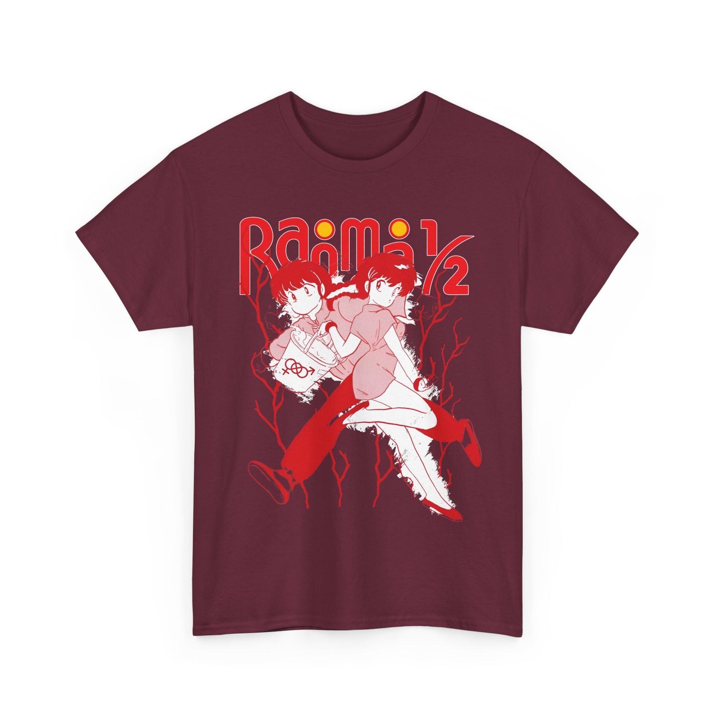 Ranma ½ Funny T-Shirt – 100% Cotton Classic Anime Tee with Hilarious Ranma Design